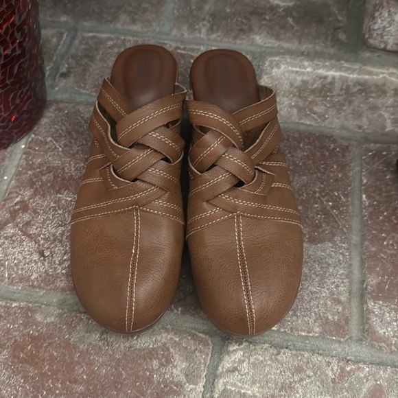 Born Of Concept Mules 9 Boho Platform Block Heel Comfort Clogs - Picture 2 of 5